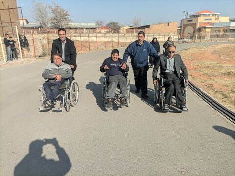 آذر-شرقی- اهر ویلچررانی