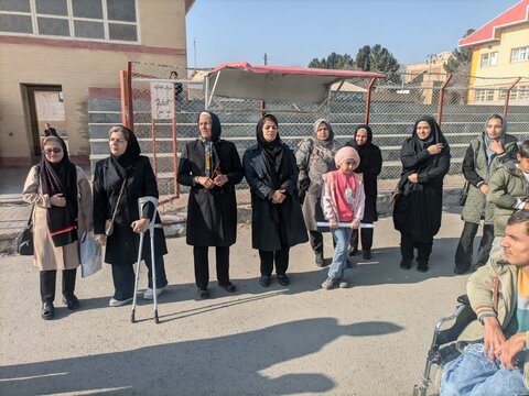 آذر-شرقی- اهر ویلچررانی