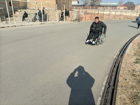 آذر-شرقی- اهر ویلچررانی