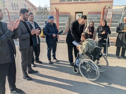 آذر-شرقی- اهر ویلچررانی