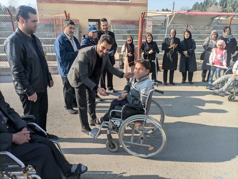 آذر-شرقی- اهر ویلچررانی