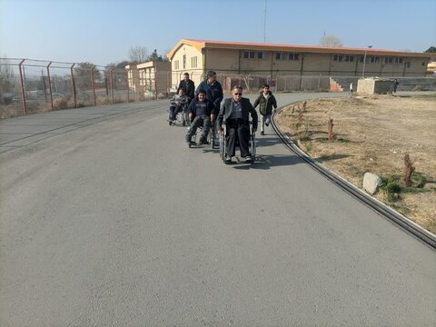 آذر-شرقی- اهر ویلچررانی