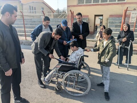 آذر-شرقی- اهر ویلچررانی