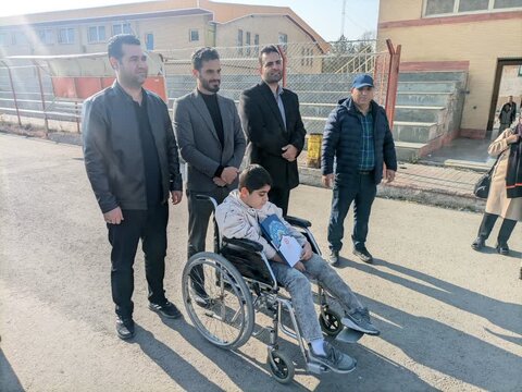 آذر-شرقی- اهر ویلچررانی