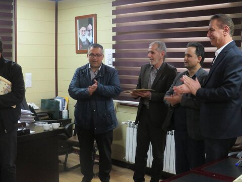 تقدیر مدیرکل بهزیستی البرز از همکاران مالی به مناسبت روز حسابدار