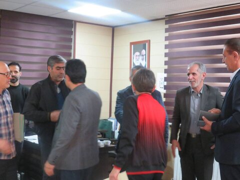 تقدیر مدیرکل بهزیستی البرز از همکاران مالی به مناسبت روز حسابدار