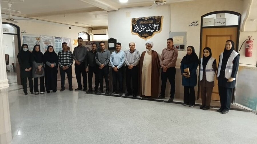 بستک | دیدار امام جمعه محترم شهرستان با کارکنان بهزیستی 
