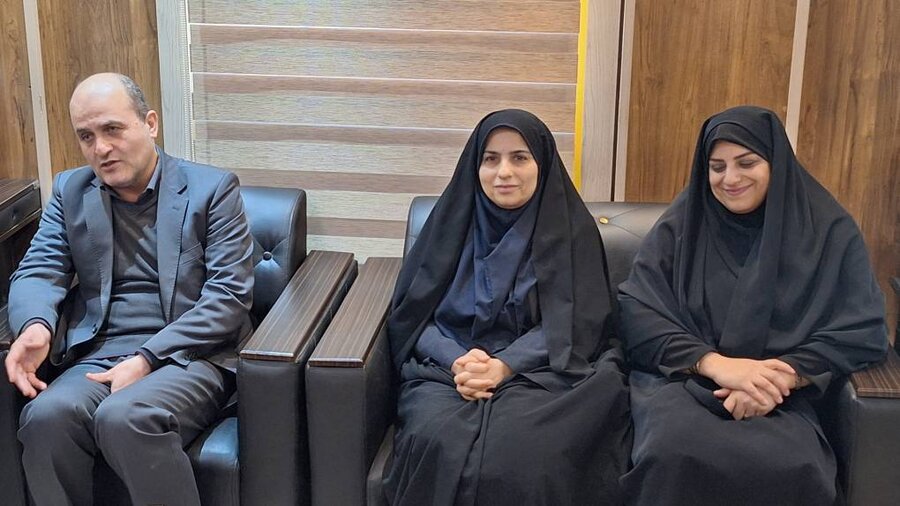 دیدار مدیرکل بهزیستی گیلان با فرماندار املش