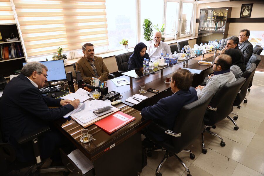 جلسه با موسسه حمایت از افراد با افت شنوایی (محاش )