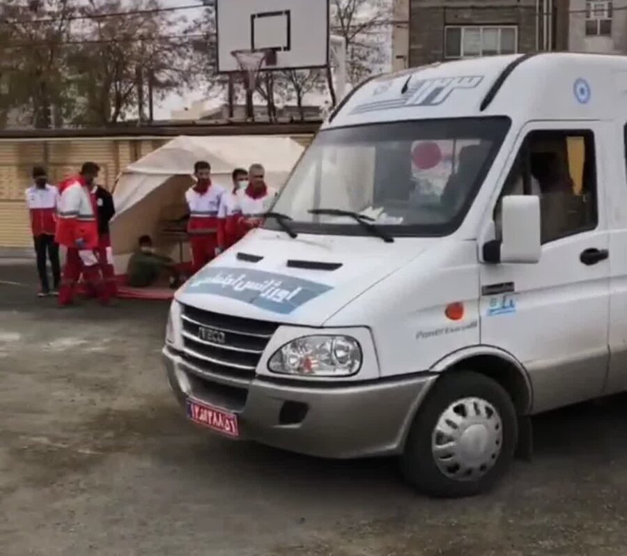 حضور مؤثر اورژانس اجتماعی ۱۲۳ قروه در مانور بزرگ زلزله