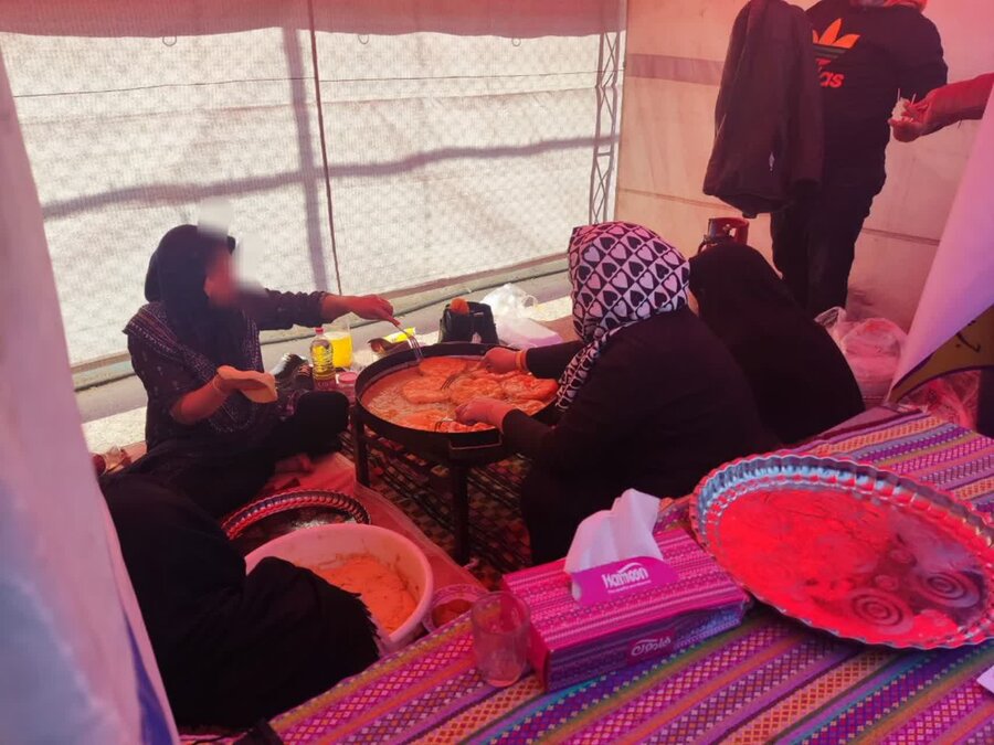 حضور معلولین و جامعه هدف بهزیستی تفت در جشنواره فرهنگی ورزشی دا در روستای اسلامیه