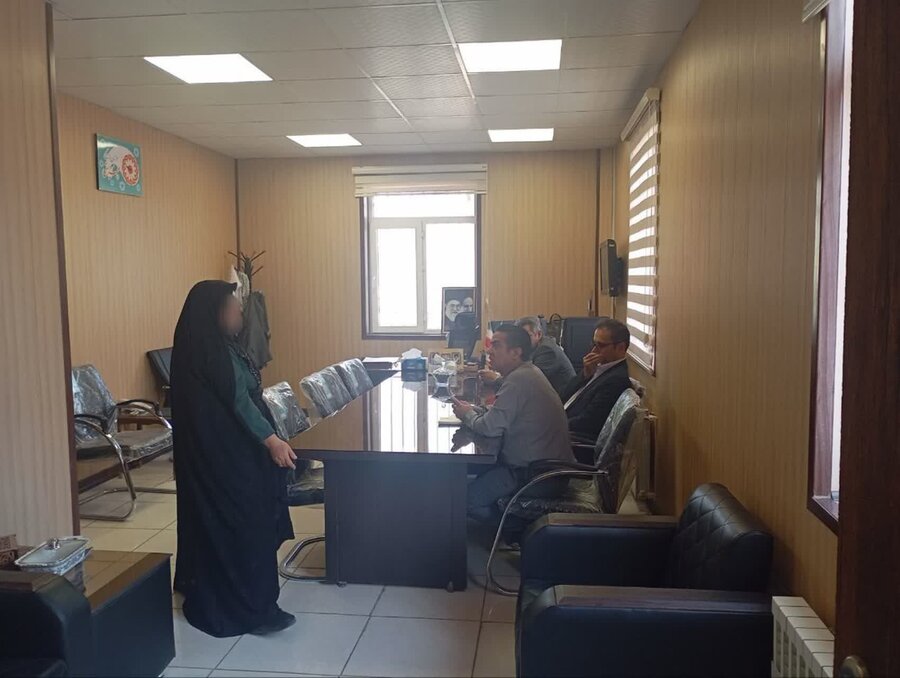 برگزاری میز خدمت اداره بهزیستی تفت 