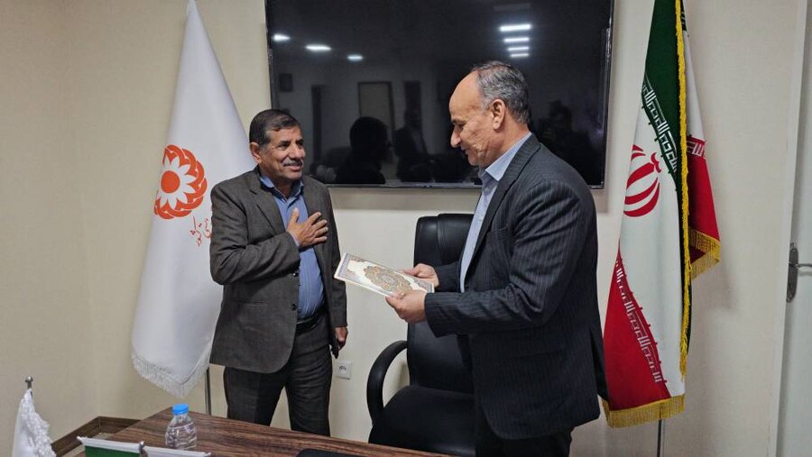 تقدیر مدیرکل بهزیستی استان از حسابداران