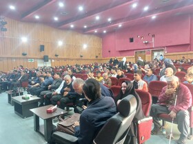 مراسم هفته افراد دارای معلولیت و تجلیل از معلولان موفق در  امیدیه