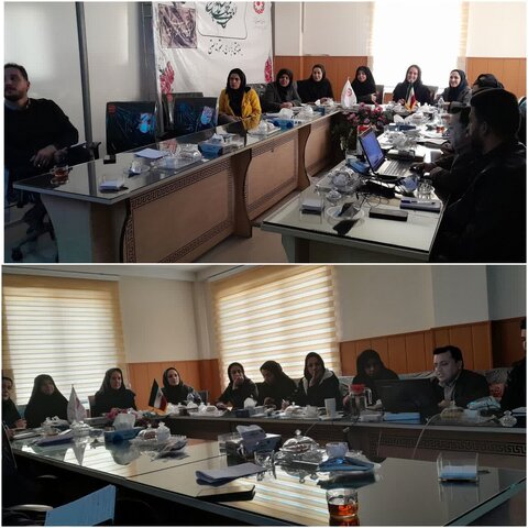 جلسه ی آموزشی توجیهی  دفتر مشاوره و امورروانشناختی