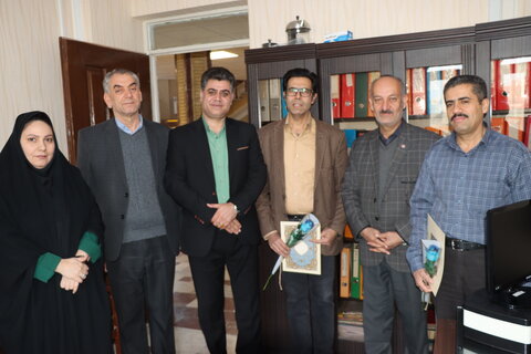 تجلیل از حسابداران شاغل در اداره کل بهزیستی استان