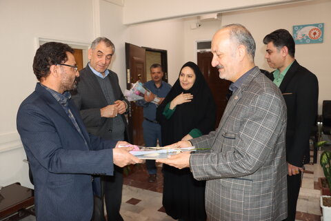 تجلیل از حسابداران شاغل در اداره کل بهزیستی استان