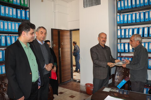 تجلیل از حسابداران شاغل در اداره کل بهزیستی استان