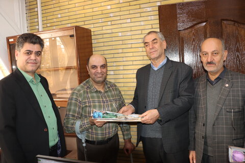 تجلیل از حسابداران شاغل در اداره کل بهزیستی استان