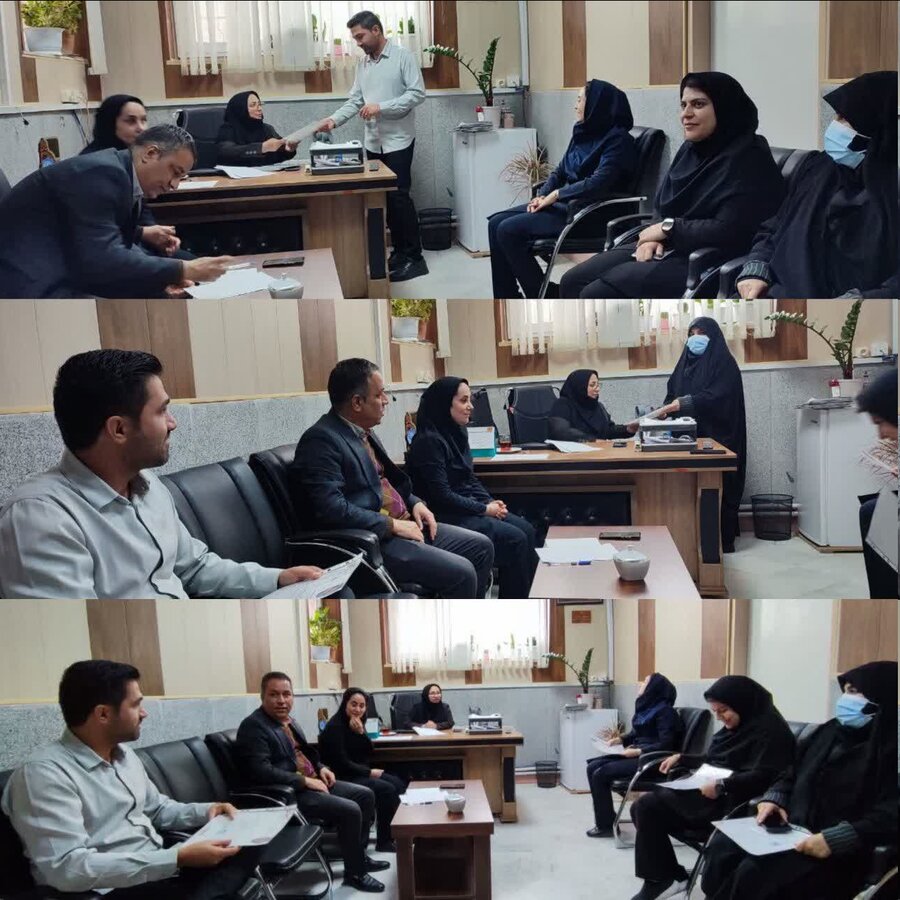 تقدیر رئیس اداره بهزیستی شهرستان رزن از کارشناسان حوزه توانبخشی به مناسبت هفته افراد دارای معلولیت