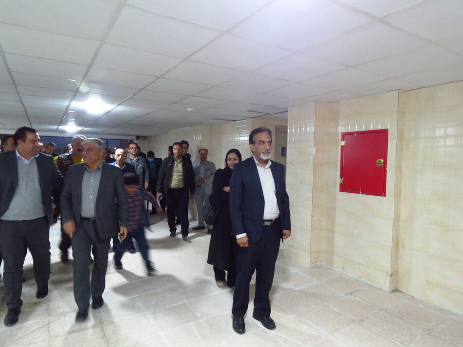 آیین تجلیل از عوامل اجرایی و پشتیبانی پروژه ۴۰ واحدی مسکن مهر افراد دارای معلولیت سیرجان