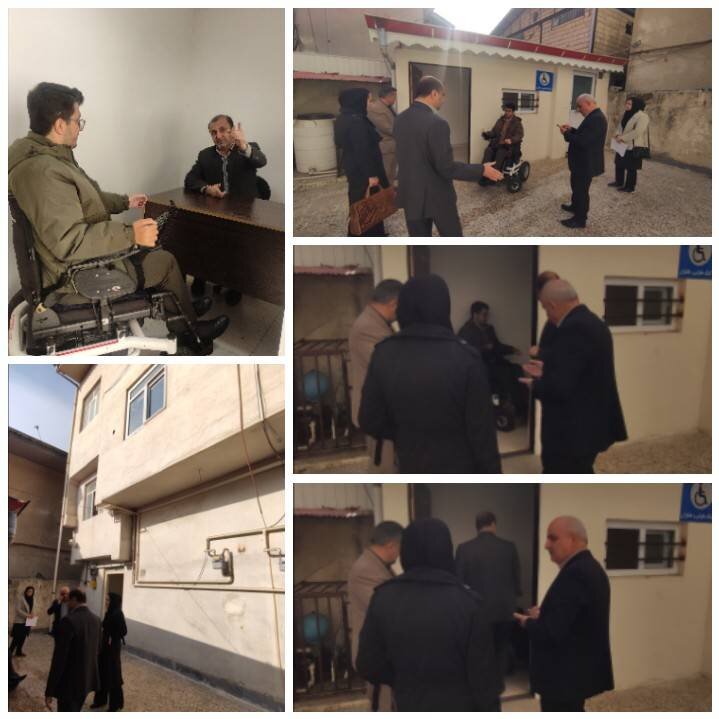 تالش/افتتاح میز خدمت ویژه معلولین در اداره بیمه سلامت شهرستان 