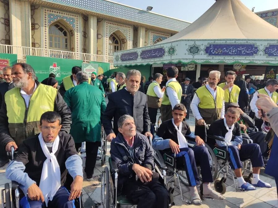   مبارکه| کاروان زیارتی مددجویان بهزیستیبه مشهد مقدس اعزام شد