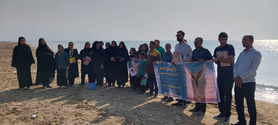 دیّر| برگزاری ایستگاه نقاشی و ساخت مجسمه‌های شنی به مناسبت روز جهانی معلولان