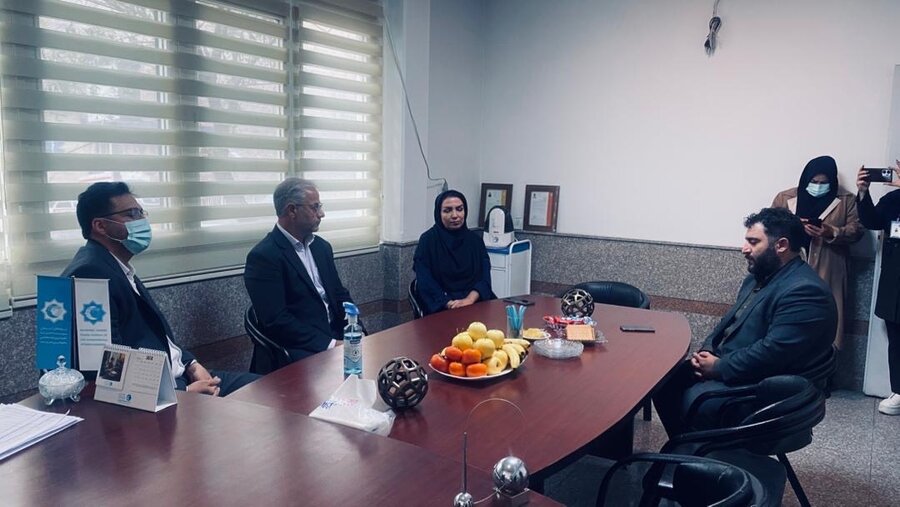 شمیرانات | بازدید فرماندار شمیرانات به همراه مسئولین شهرستان از مرکز توانبخشی بچه های آسمان همزمان با گرامیداشت هفته افراد دارای معلولیت