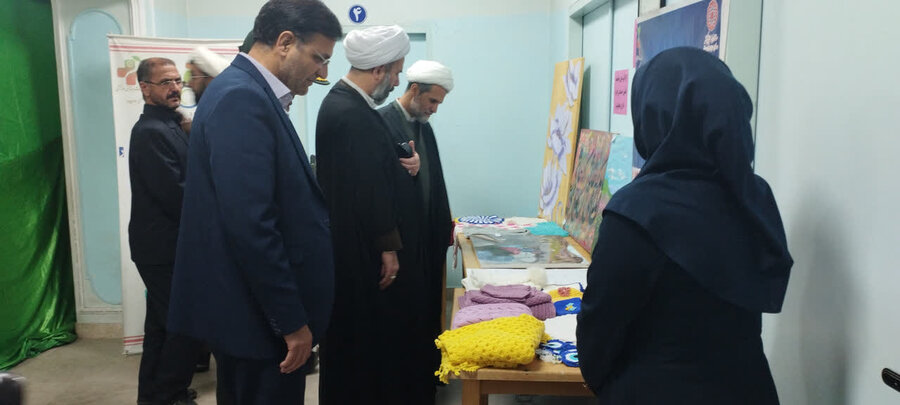 نمایشگاه فاطمیه با حضور غرفه‌های تخصصی افراد دارای معلولیت بهزیستی اسکو