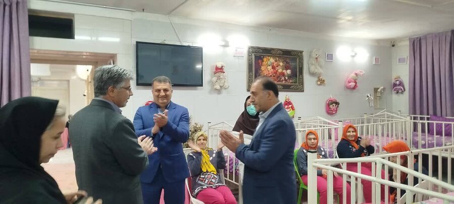 ورامین |  بازدید از  مرکز نگهداری شبانه روزی کلبه مهر ویژه معلولین ذهنی بالای ۱۴ سال بانوان