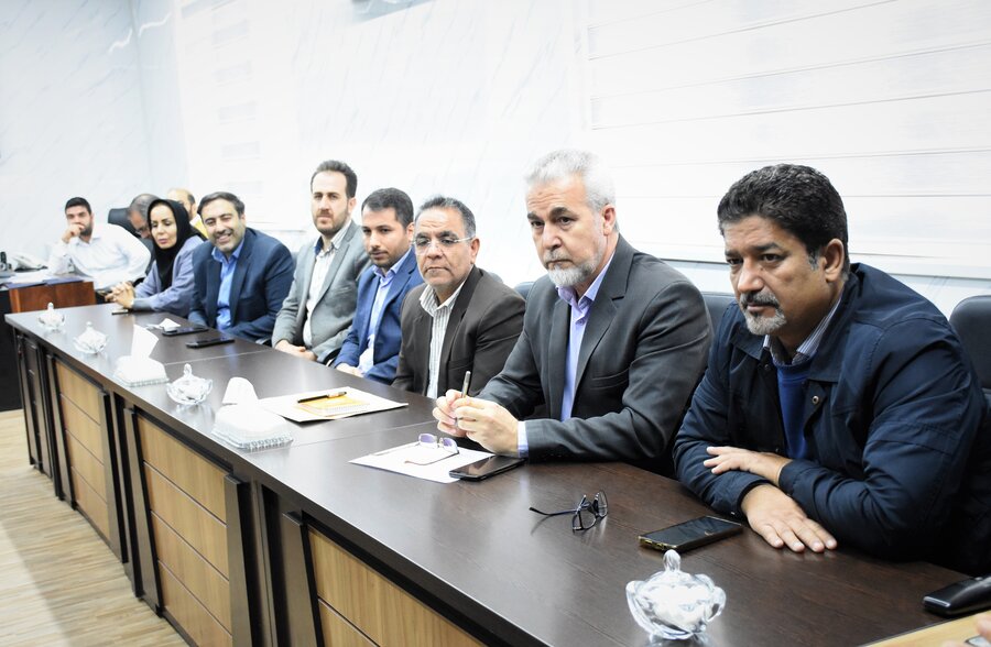 تکریم و معارفه رئیس اداره حقوقی