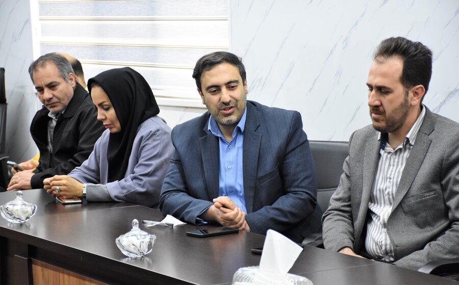 تکریم و معارفه رئیس اداره حقوقی