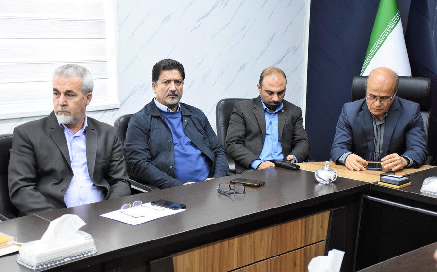 تکریم و معارفه رئیس اداره حقوقی