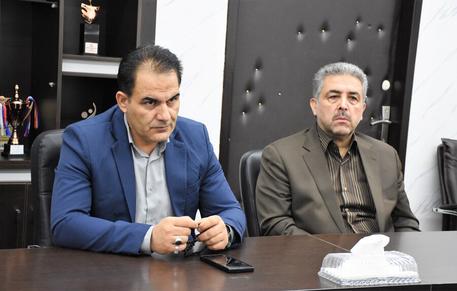 تکریم و معارفه رئیس اداره حقوقی