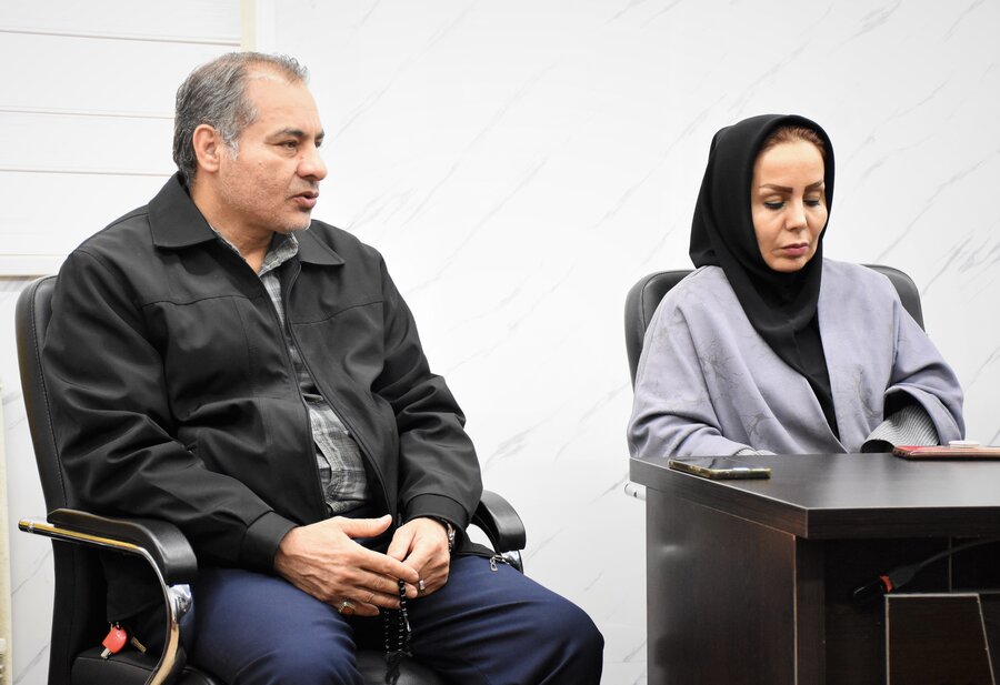 تکریم و معارفه رئیس اداره حقوقی