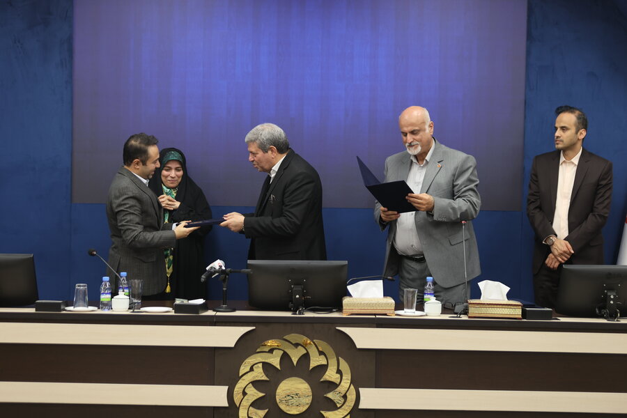 جلسه تکریم و معارفه