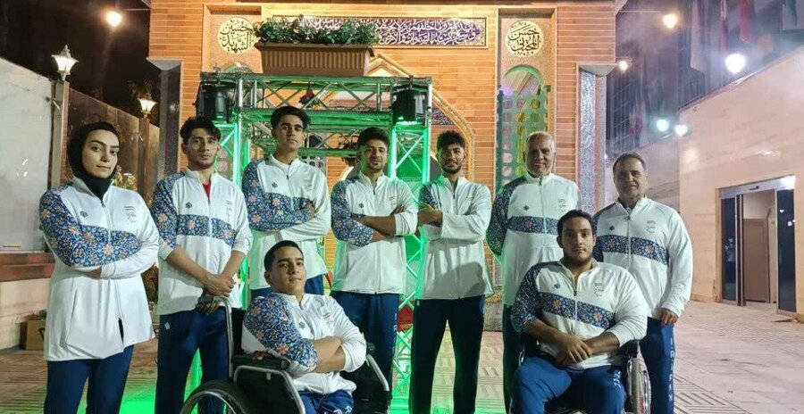 اعزام کاروان پارآسیایی کرمانشاه به امارات