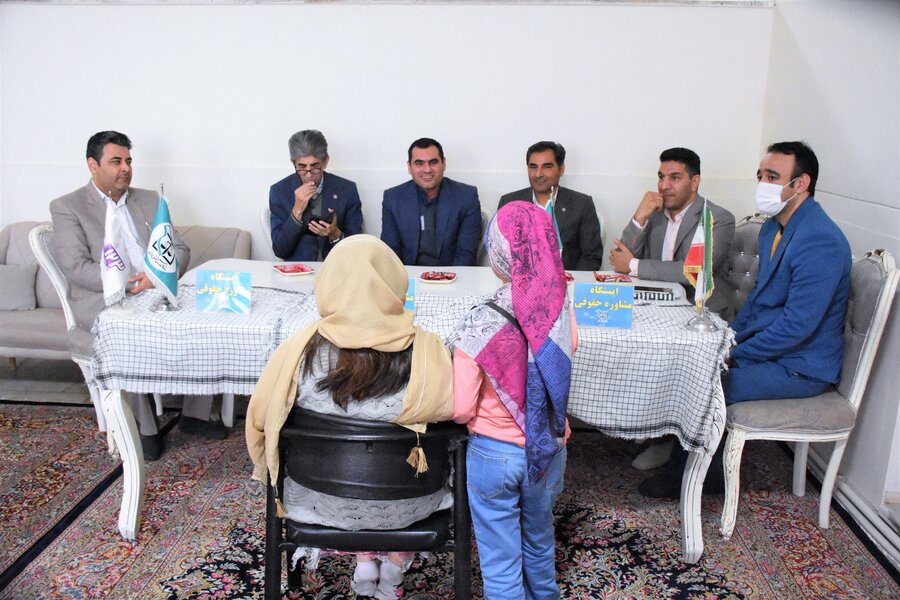 برگزاری میز ارتباطات مردمی حقوق‌یاران جهادگر