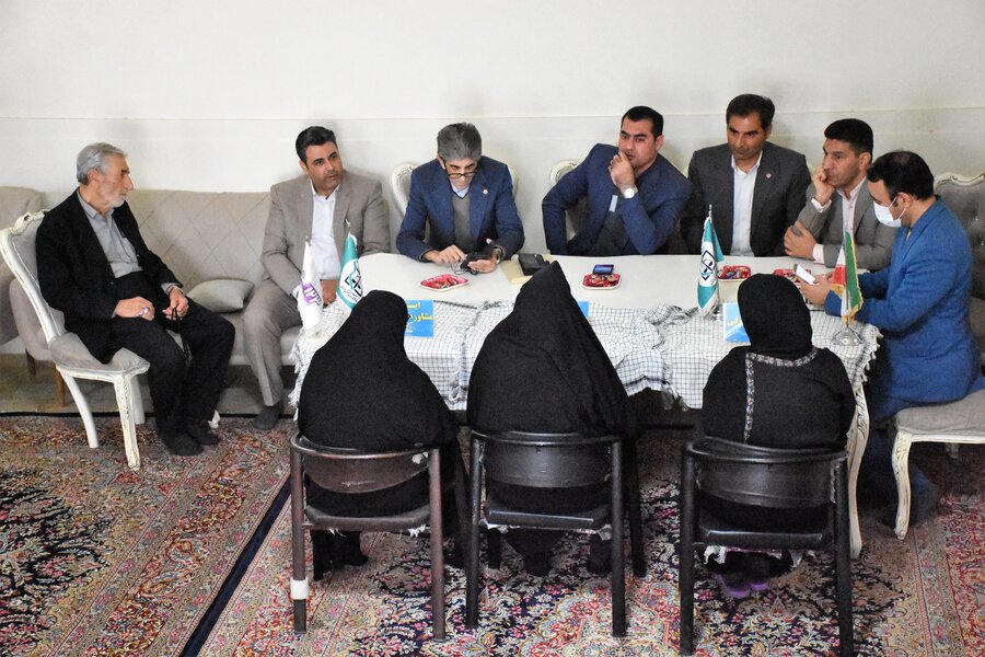 برگزاری میز ارتباطات مردمی حقوق‌یاران جهادگر