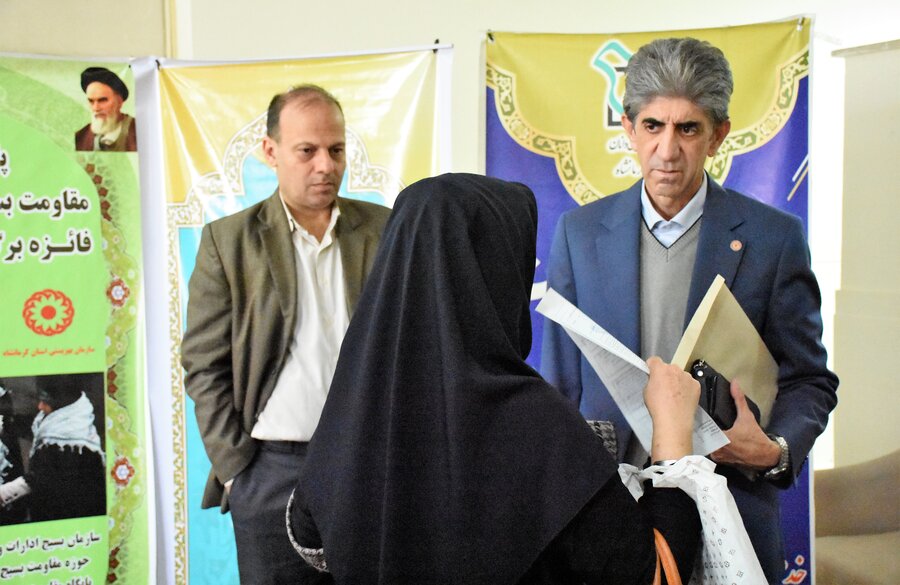 برگزاری میز ارتباطات مردمی حقوق‌یاران جهادگر