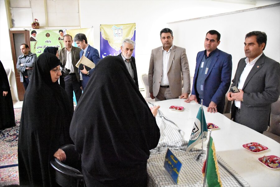 برگزاری میز ارتباطات مردمی حقوق‌یاران جهادگر