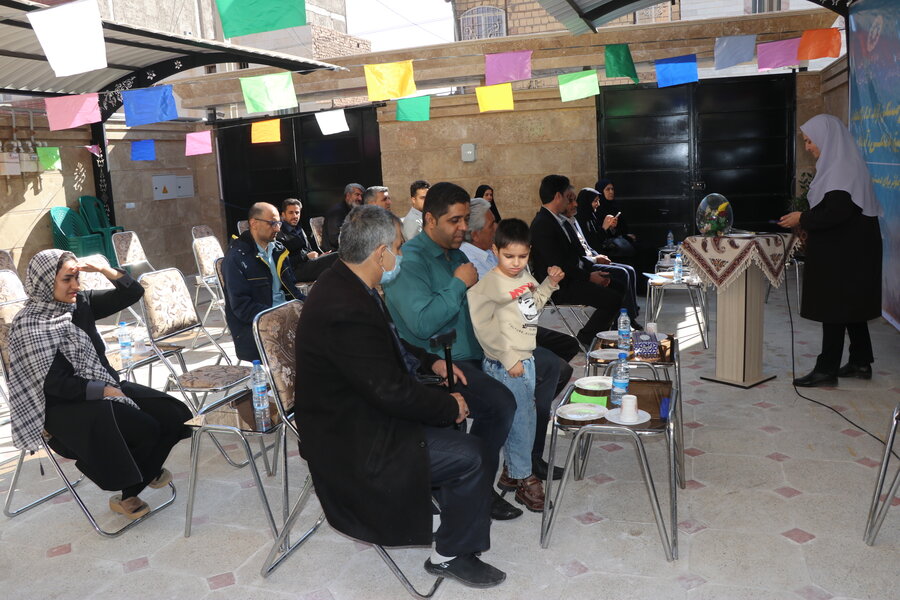 افتتاح مسکن مددجویی خانواده دو معلولی