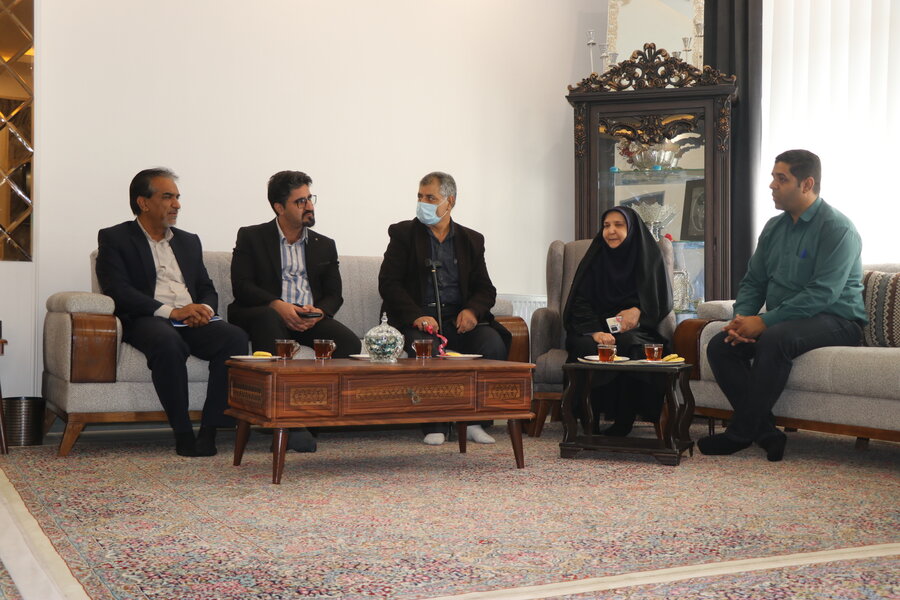 افتتاح مسکن مددجویی خانواده دو معلولی