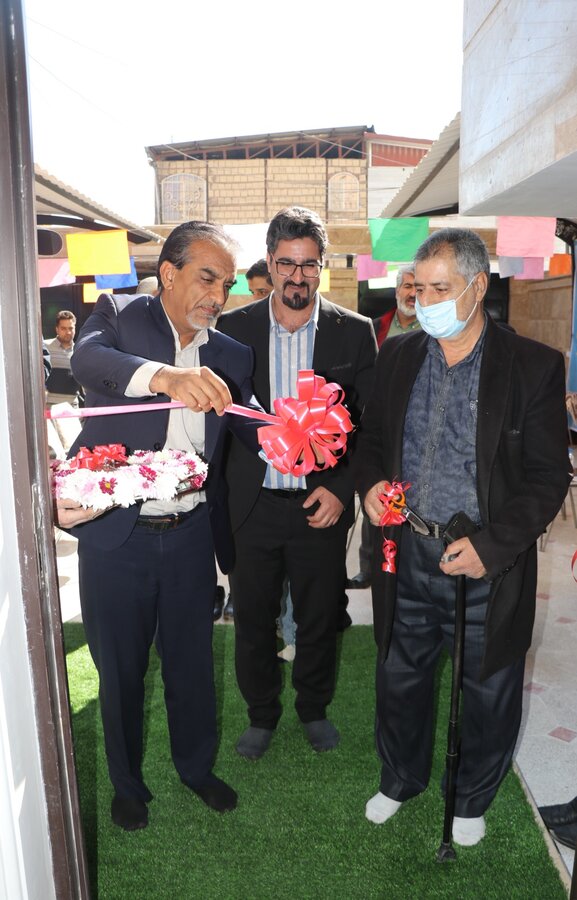 افتتاح مسکن مددجویی خانواده دو معلولی