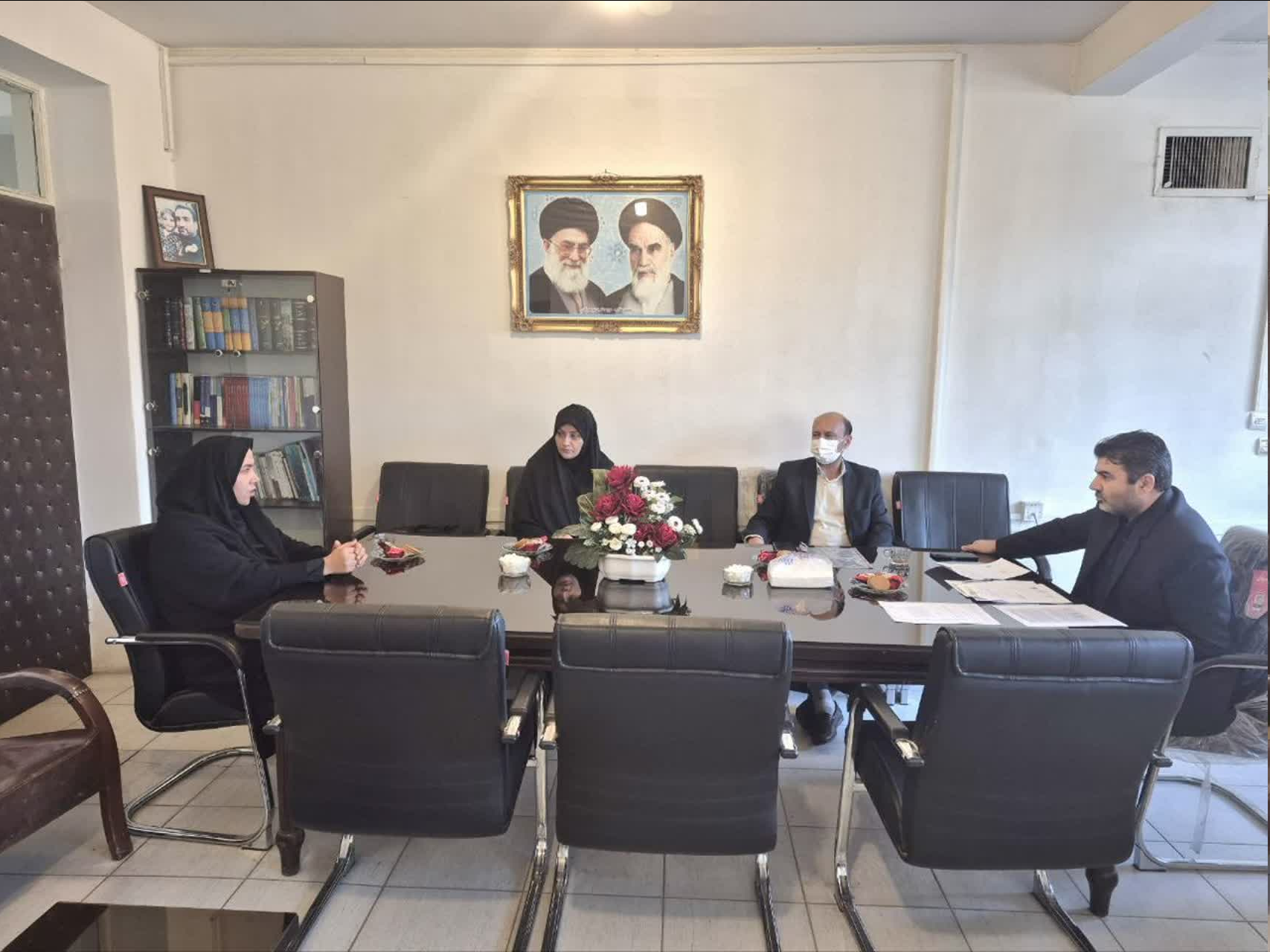 جلسه هماهنگی سهجانبه بهزیستی، شبکه بهداشت و دادستانی شهرستان تویسرکان