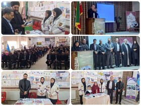 افتتاح نمایشگاه پیشگیری از آسیبهای اجتماعی در شهرستان میاندوآب