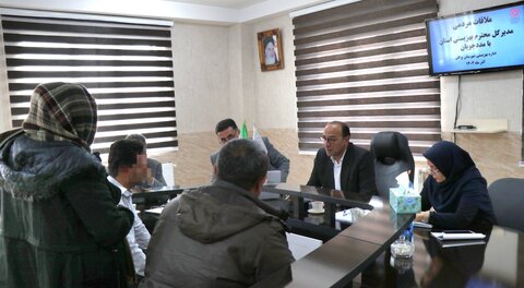 دیدار مردمی مدیر کل بهزیستی در بوکان