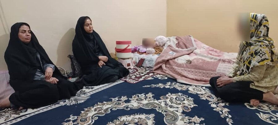 دیلم|دیدار رئیس بهزیستی شهرستان با توانخواه ضایعه نخاعی به مناسبت ۱۲ آذر روز جهانی افراد دارای معلولیت