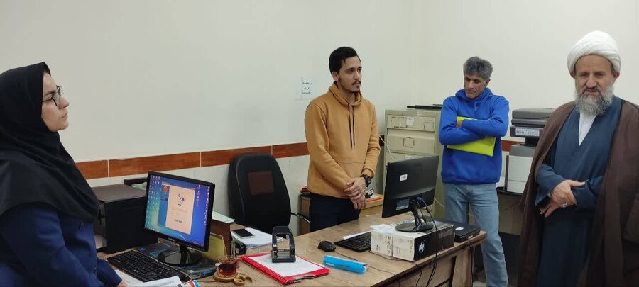 قرچک l حضور امام جمعه در اداره بهزیستی به مناسبت هفته جهانی معلولین و تقدیر از توان‌یابان نخبه